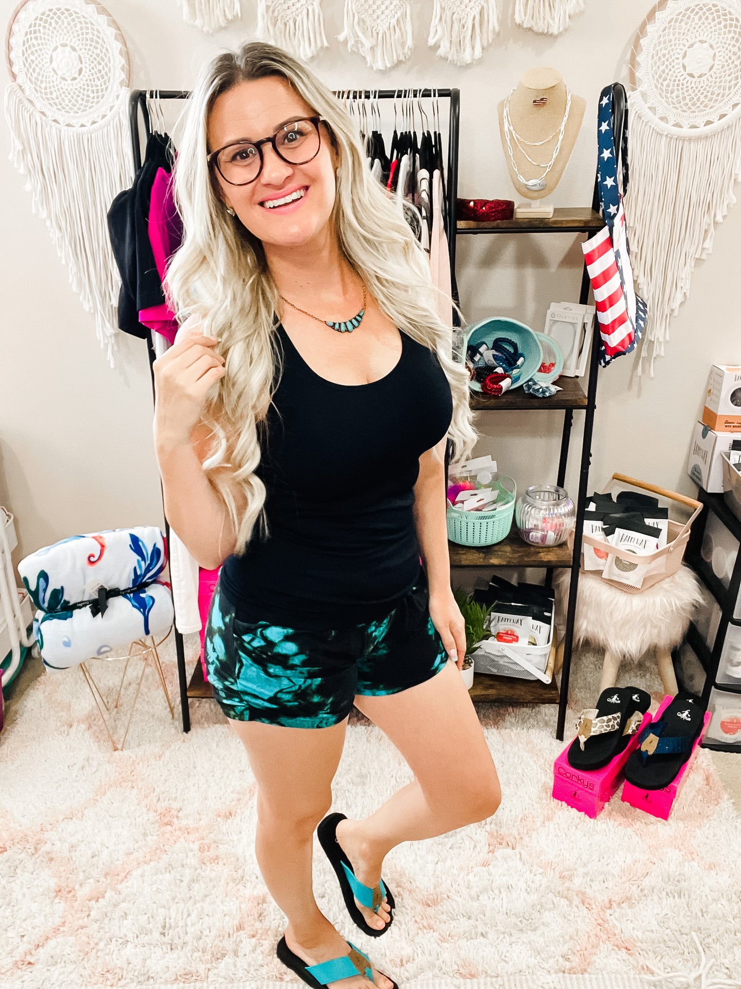 Lounge Shorts with Pockets