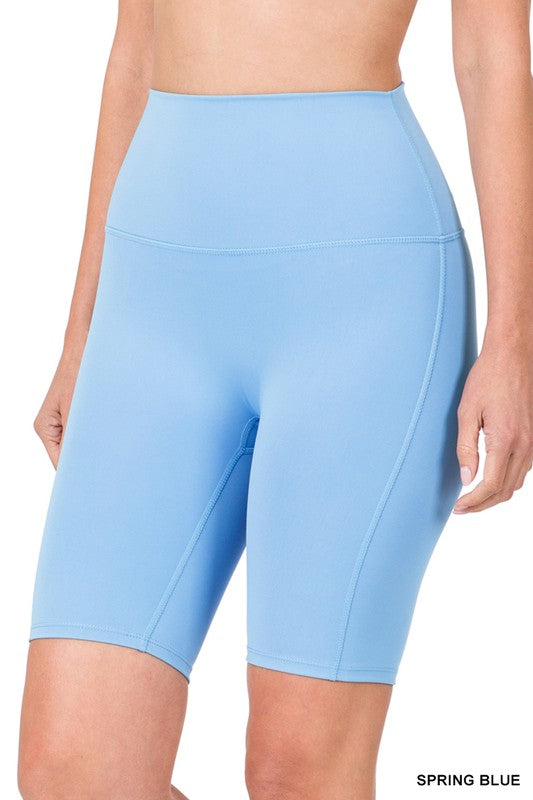 Athletic High Waist Biker Shorts