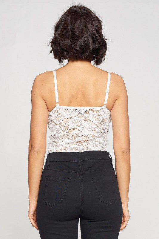 Lace Bustier Bodysuit