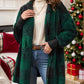 Plaid Hooded Sherpa Teddy Jacket