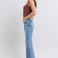 Judy Blue Raw Hem Bootcut Jeans