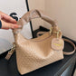 Faux Leather Woven Purse