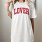 LOVER Round Neck T-Shirt