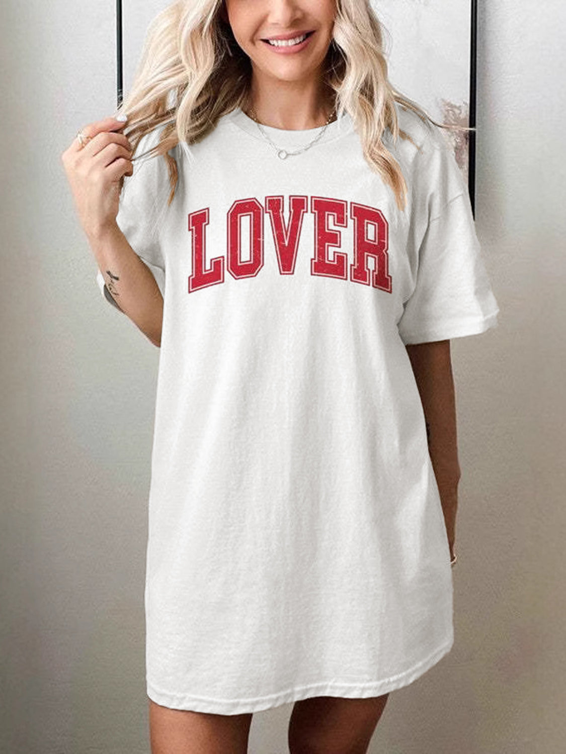 LOVER Round Neck T-Shirt