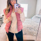 Dusty Rose Puffer Vest