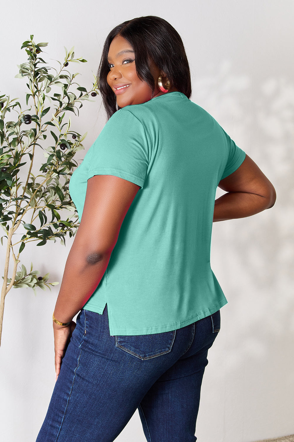 Round Neck Short Sleeve TShirt