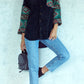 Aztec Collared Shacket
