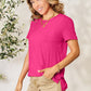 Round Neck Short Sleeve TShirt