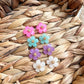 Spring Pastel Flower Studs
