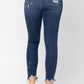 Judy Blue Shark Bite Dark Wash Jeans