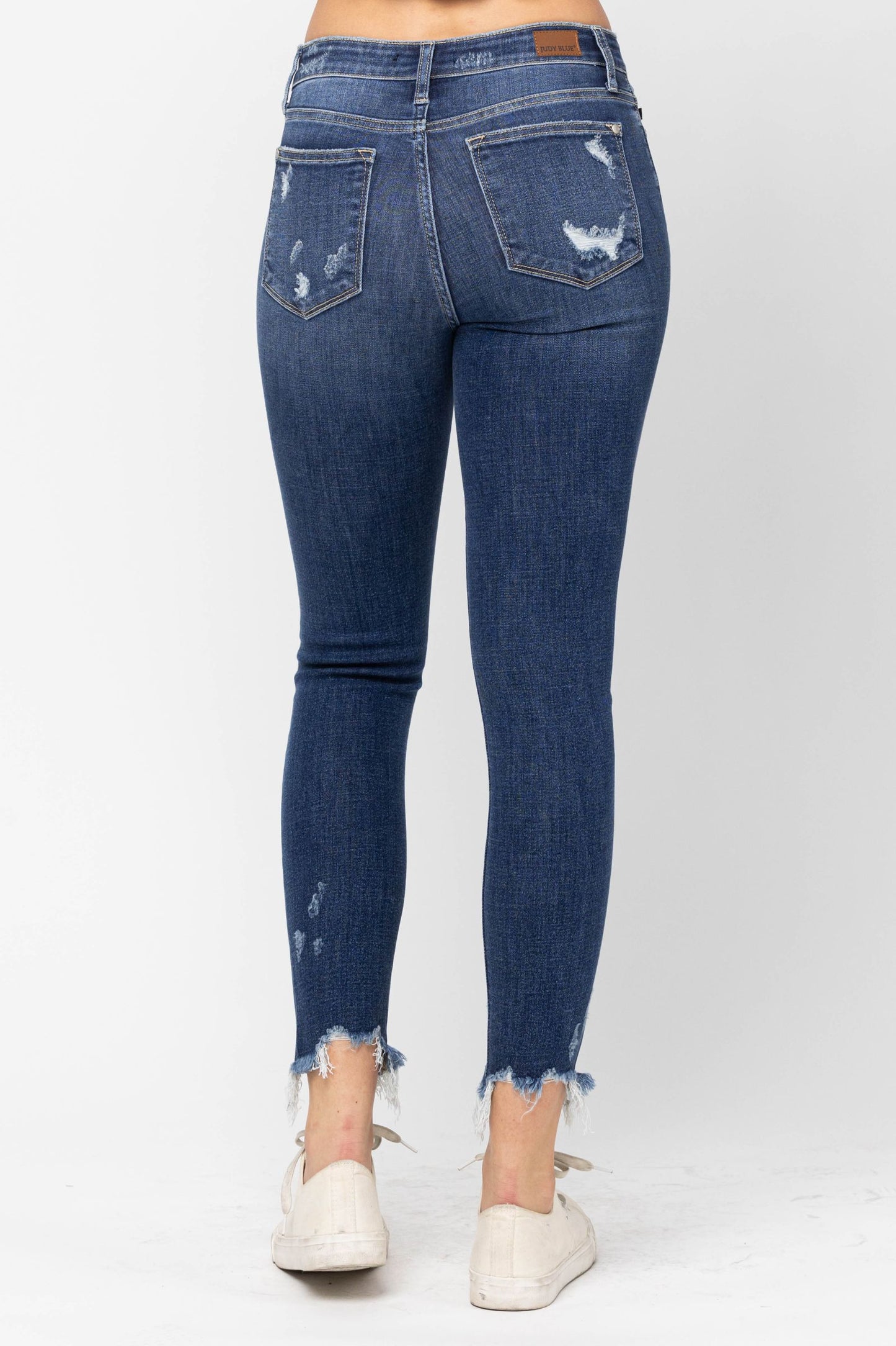 Judy Blue Shark Bite Dark Wash Jeans