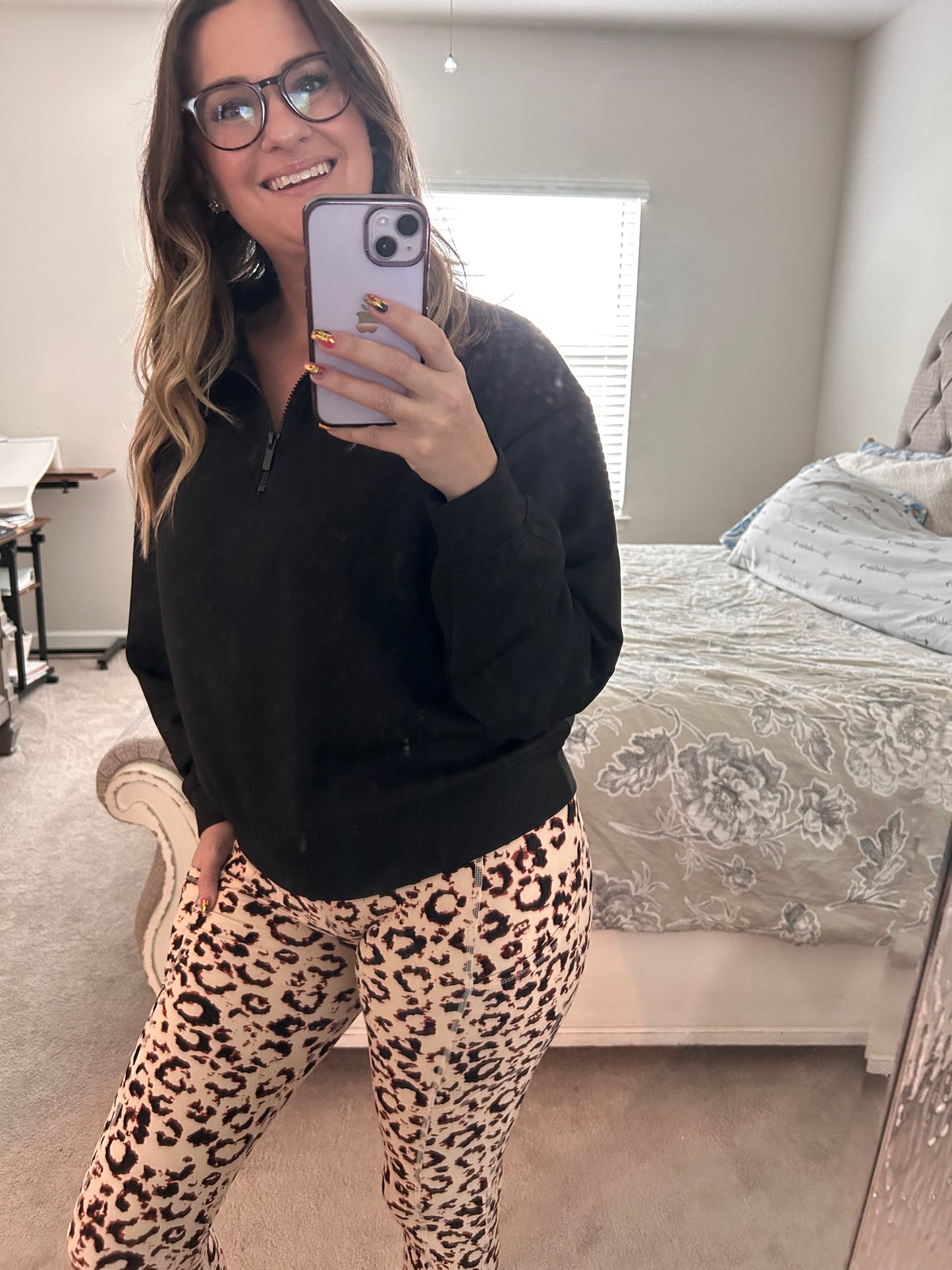 Leopard Leggings w/Pockets