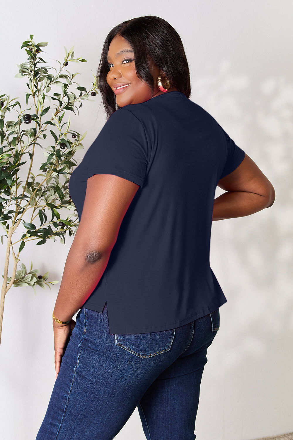 Round Neck Short Sleeve TShirt