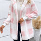 Plaid Hooded Sherpa Teddy Jacket