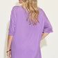 Bamboo Vneck Drop Shoulder Tshirt