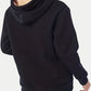 Drawstring Long Sleeve Hoodie with Fleece Lining