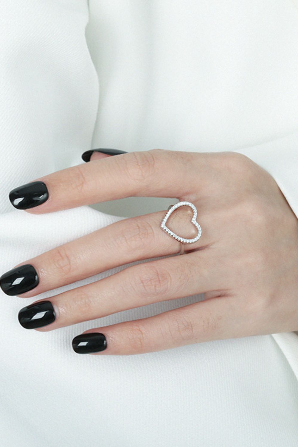 925 Sterling Silver Heart Ring