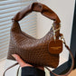 Faux Leather Woven Purse