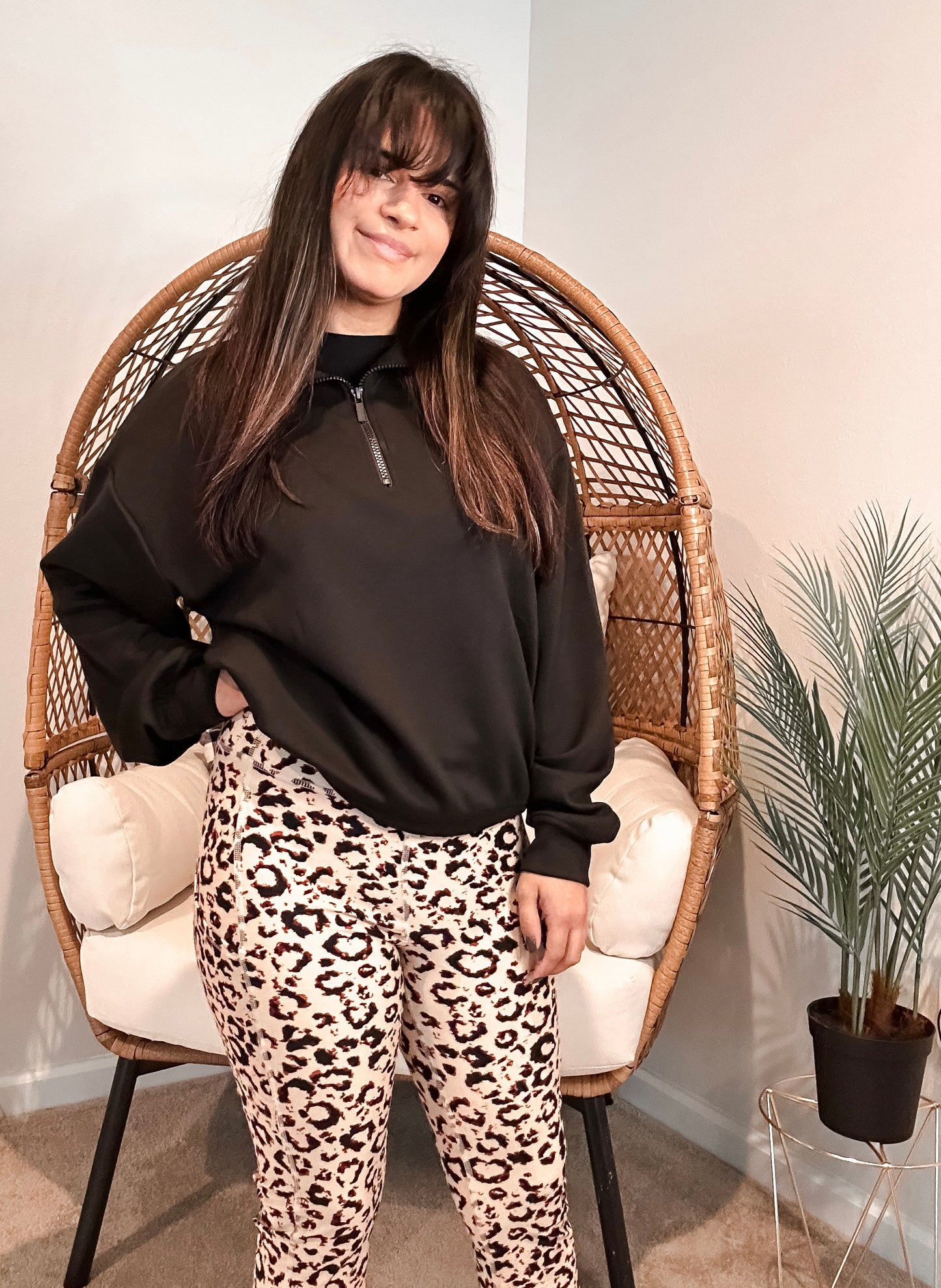 Leopard Leggings w/Pockets