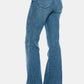 Judy Blue Tummy Control Raw Hem Flare Jeans