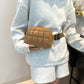 Bubble Texture Adjustable Strap Crossbody Bag