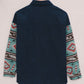 Aztec Collared Shacket