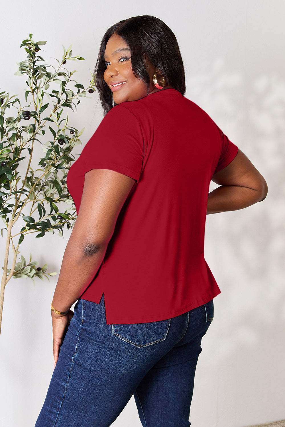 Round Neck Short Sleeve TShirt