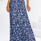 Paisley Printed Maxi Skirt