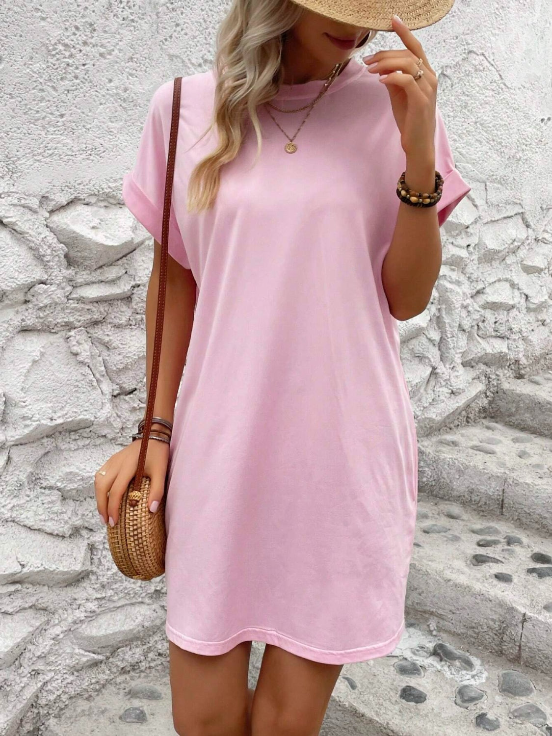Tshirt Dress with Pockets