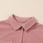 Pocketed Plaid Shacket Flannel