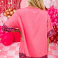 Candy Cane Sequin Half Sleeve Tshirt/Dress