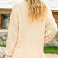 Vneck Dropped Shoulder Sweater