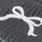 Embroidered Coquette Bow Knit Beanie