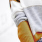 Leopard Colorblock Round Neck Long Sleeve Sweater