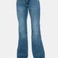 Judy Blue Tummy Control Raw Hem Flare Jeans