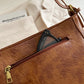 Faux Leather Adjustable Strap Crossbody Bag with Wallet