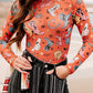 Country Cowgirl Sheer Long Sleeve Bodysuit