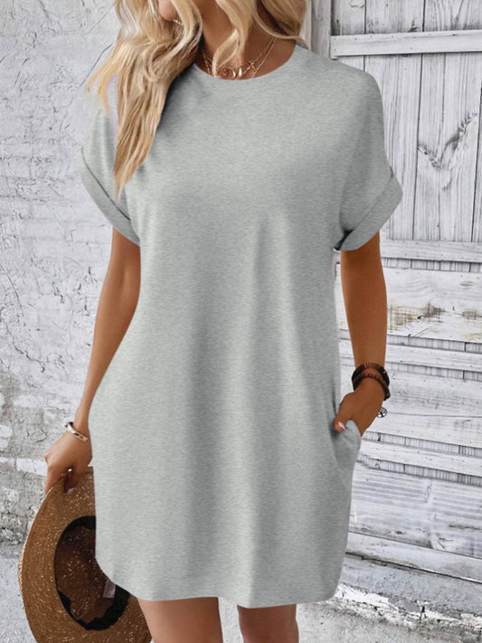Tshirt Dress with Pockets