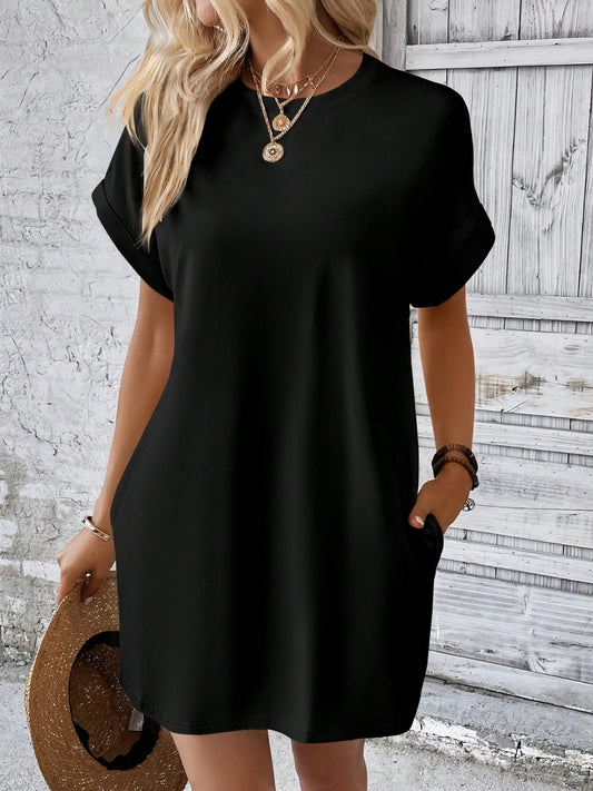 Tshirt Dress with Pockets