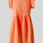 *App Exclusive* Ruffled Eyelet Deep V Dress