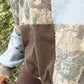 Camo Hunting Drawstring Patchwork Long Sleeve Hoodie