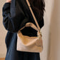 Faux Leather Woven Purse