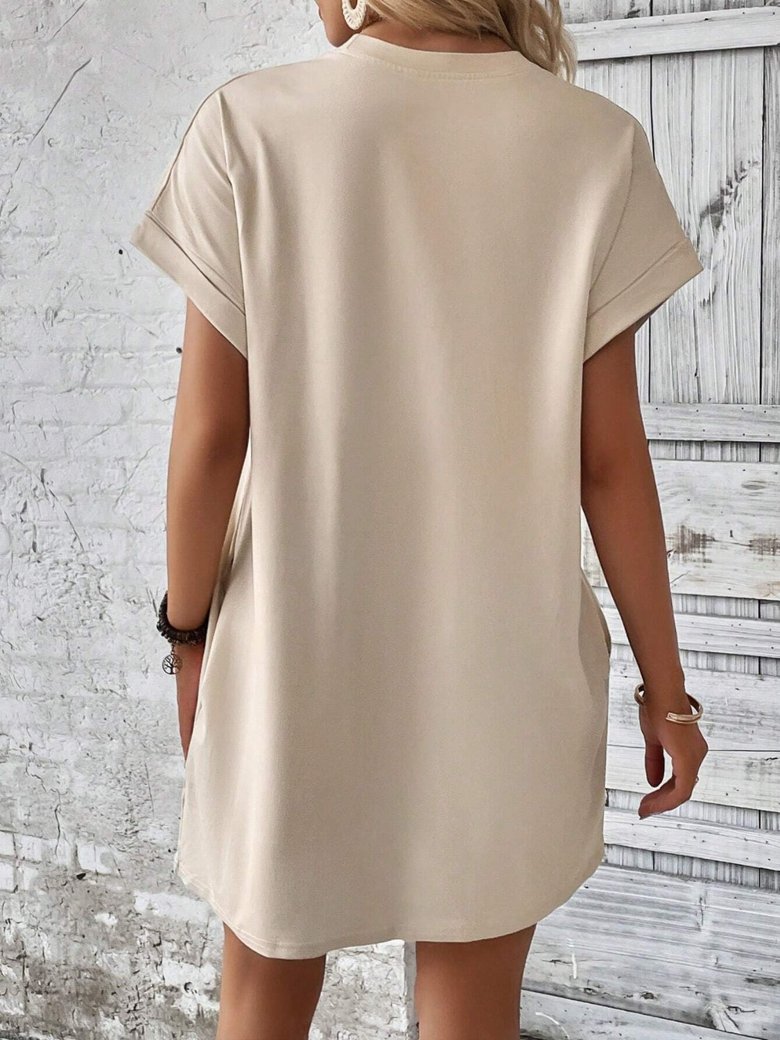 Tshirt Dress with Pockets