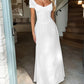 Devine Sweetheart Neck Short Sleeve Maxi Dress