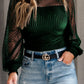 *APP EXCLUSIVE* Mesh Long Sleeve Bodysuit