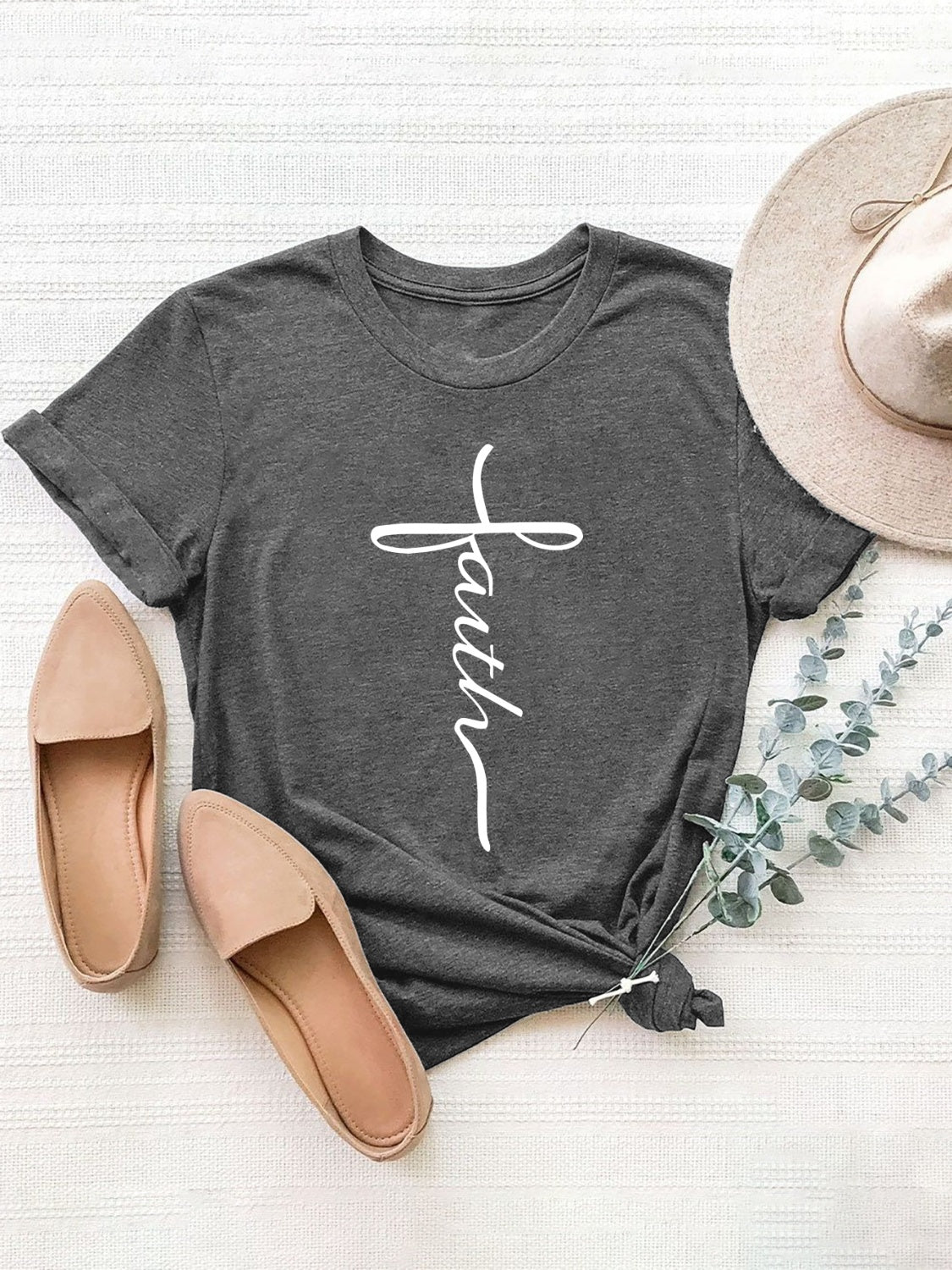 Faith Cursive Tee