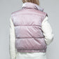 Faux Fur Lining Quilted Vest