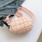 Bubble Texture Adjustable Strap Crossbody Bag