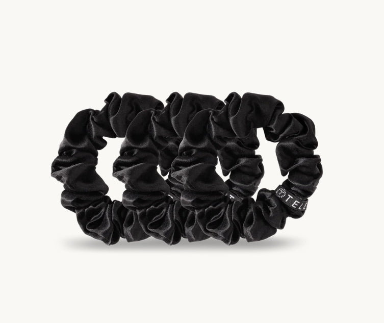 TELETIES Silk Scrunchies