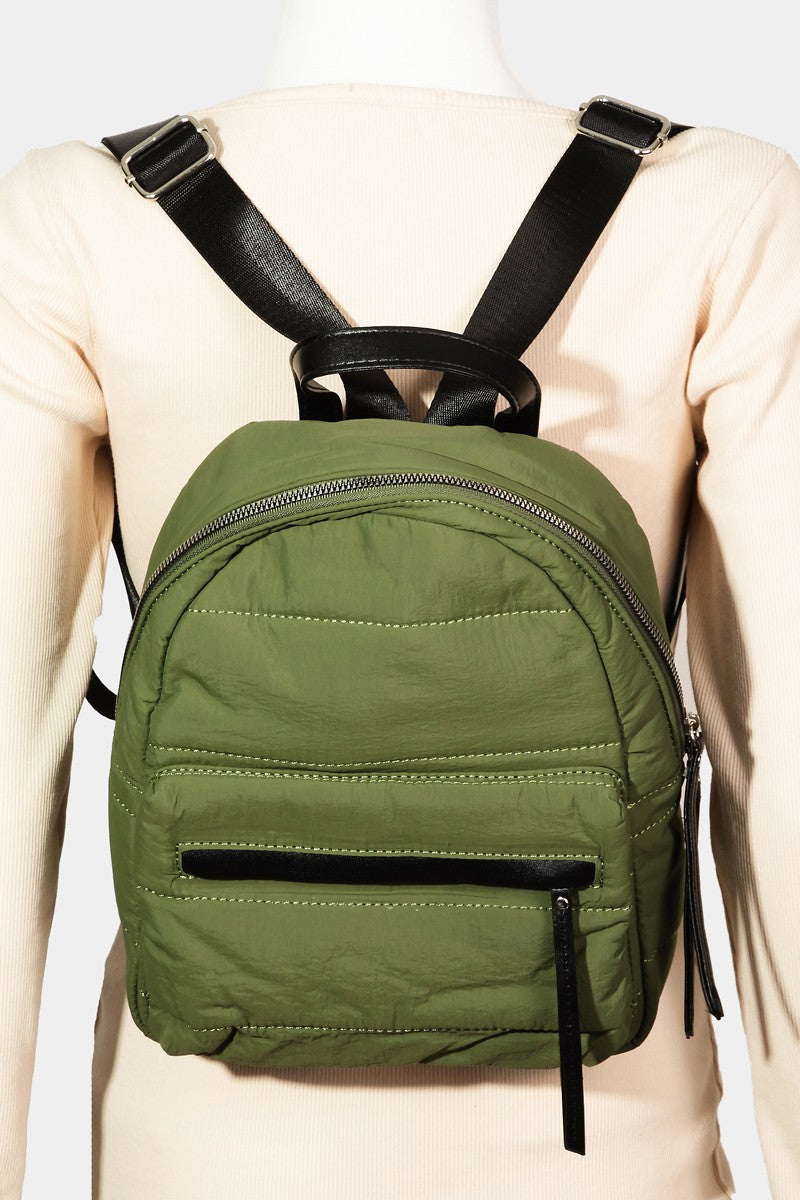 Adjustable Strap Nylon Backpack Bag